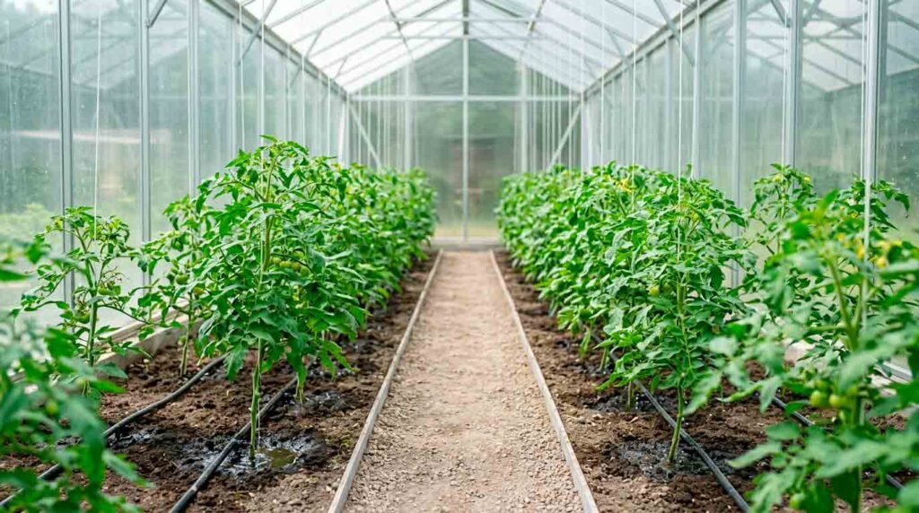 Šiltnamių laistymo sistema